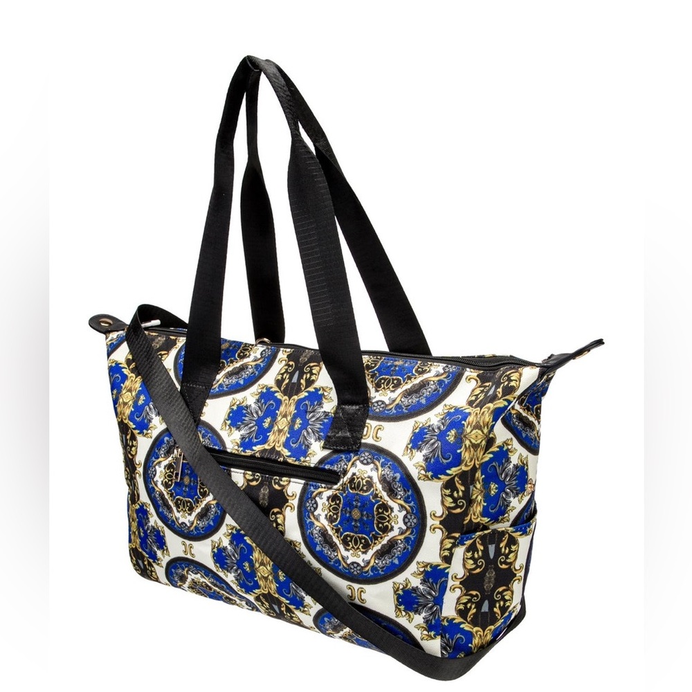 Alice & Olivia; A+O Duffle Bag in Regal Romance - Picture 8 of 10